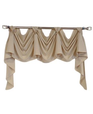 Colburn 3-S Victory 100% Cotton Tab Top Swag Window Curtain 54" x 25"