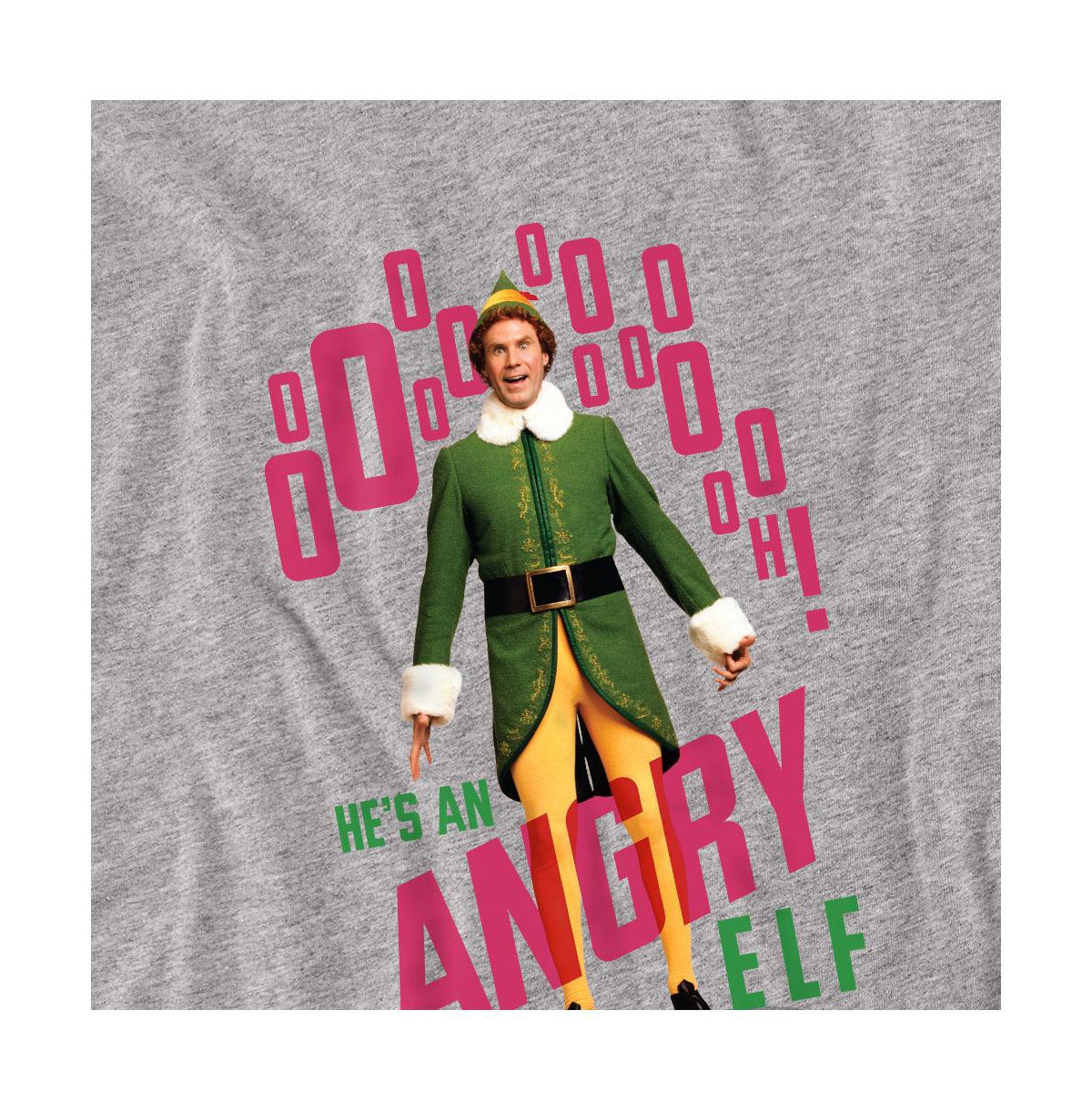 Elf Men's He's An Angry T Shirt