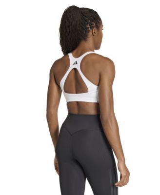 Women's Optime Workout 3-Stripes Medium Support Bra