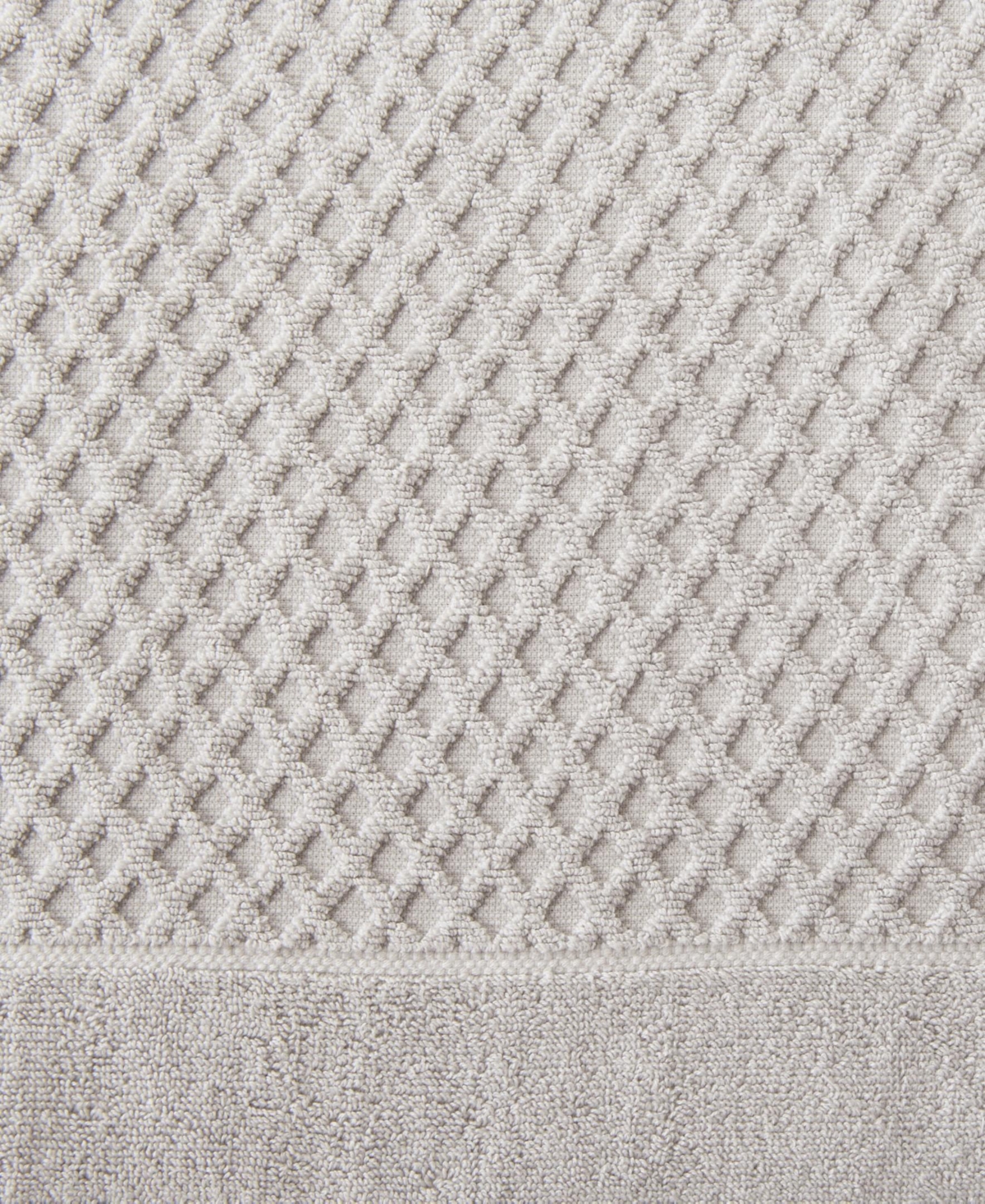 Linery & Co. Quick-Drying Cotton Diamond Waffle Textured 2-Piece Bath Sheet Set