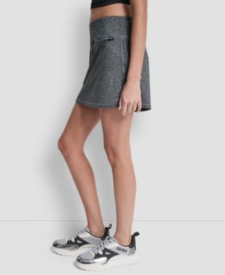 Women's Space-Dye Pull-On Bike Skort