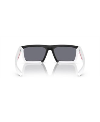 Men's Rectangle Sunglasses, PS 02ZSU