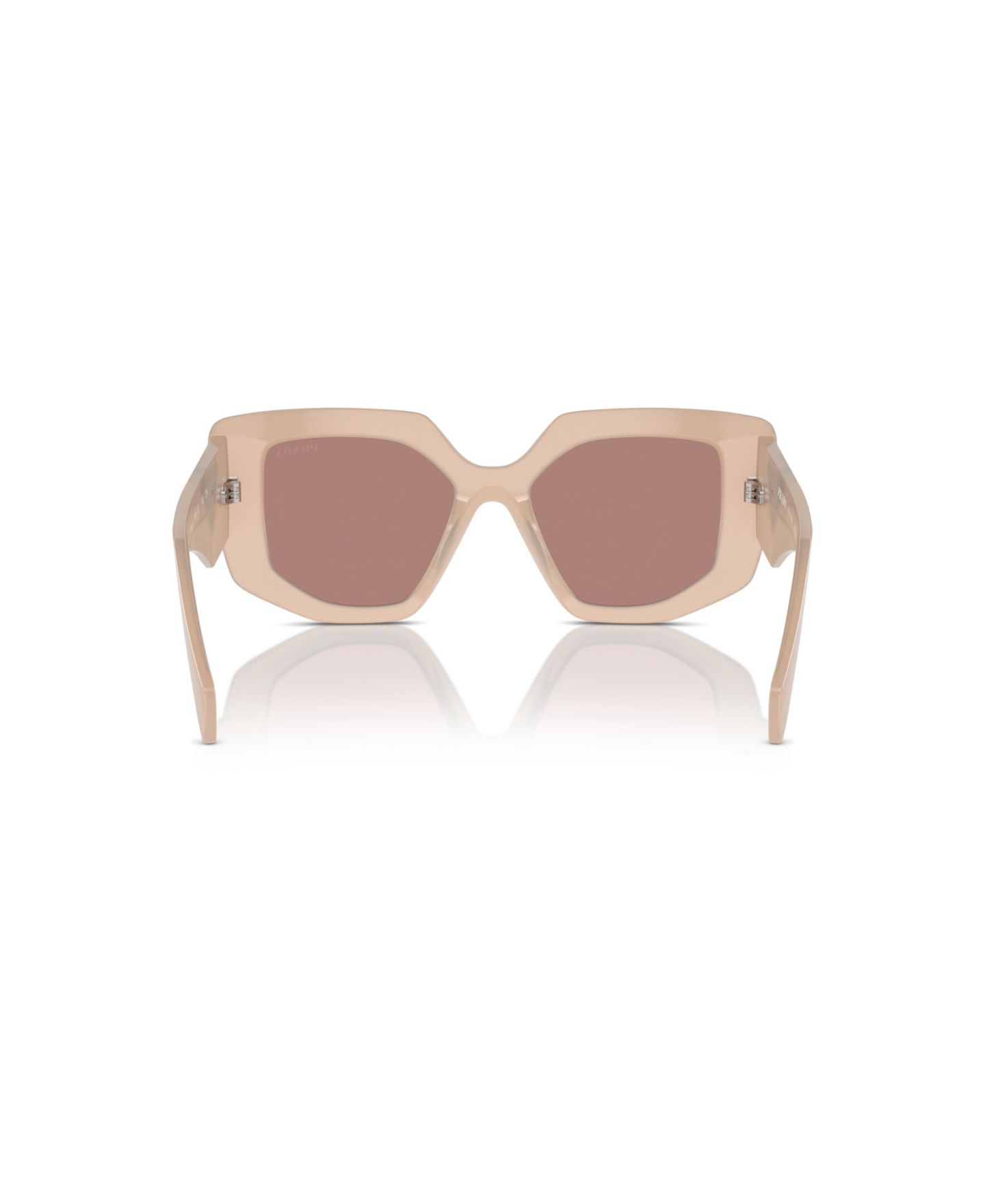 Женские солнцезащитные очки PRADA Geometric Sunglasses, PR 14ZS, цвет: Тёмно-зелёный — фото 4