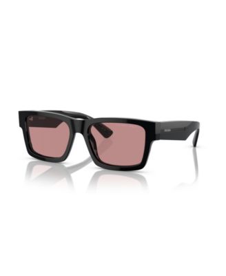 Men's Rectangle Polarized Sunglasses, PR 25ZS