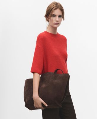 Women's Three-Quarter Sleeve Knitted Sweater