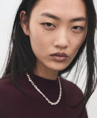 Women's Round-Neck Knitted Sweater