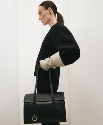 Women's Charms Leather Shoulder Bag