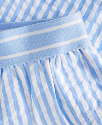 Women's Striped Boxer-Style Shorts