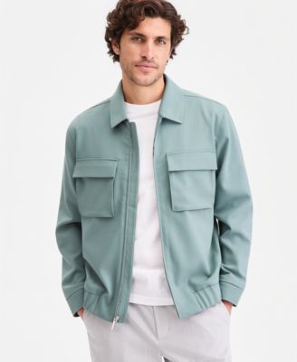 Men's Athlux Harrington Collar Full-Zip Jacket