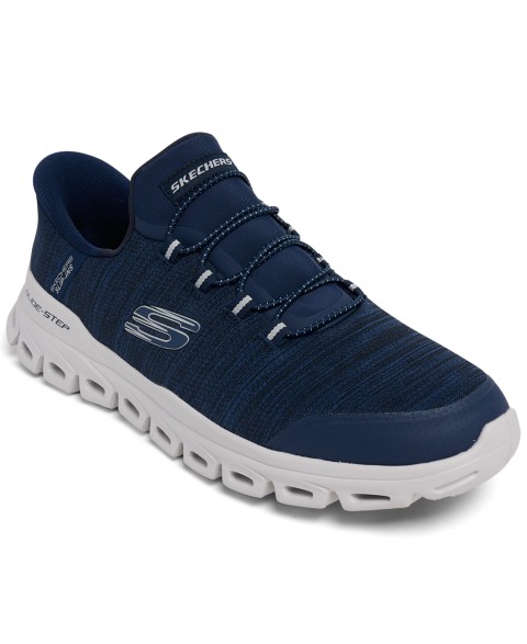 Мужские Skechers Men's Slip-Ins Glide-Step - Zefyr Casual Sneakers From Finish Line
