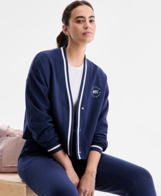 Women's NYC Graphic Fleece Cardigan