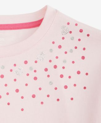 Girls' XS-XL Gem Relaxed Cropped Tee