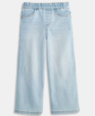 Girls' 12M-5T Wide-Leg Pull-On Jeans
