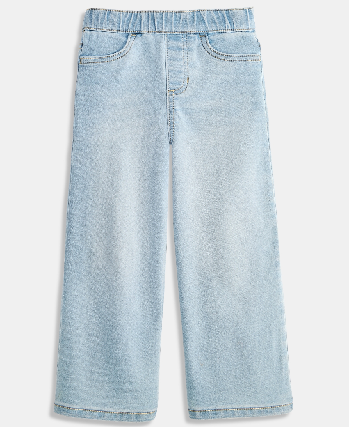 Epic Threads Girls' 12M-5T Wide-Leg Pull-On Jeans, Macy's Exclusive