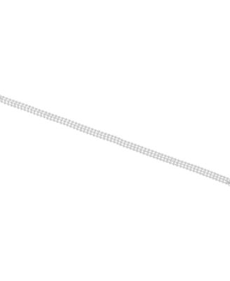 Cubic Zirconia Tennis Bracelet Duo