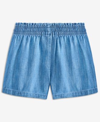 Epic Threads Girls' 12M-5T Chambray Shorts