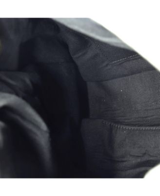 Large Monaco Chain Flap Shoulder Bag Leather