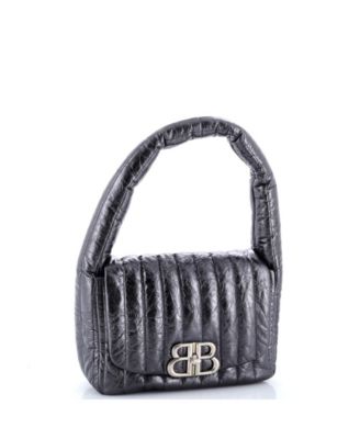 Small Monaco Sling Bag Padded Quilted Leather