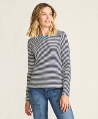 Women's Long Sleeve Micro Rib T-Shirt
