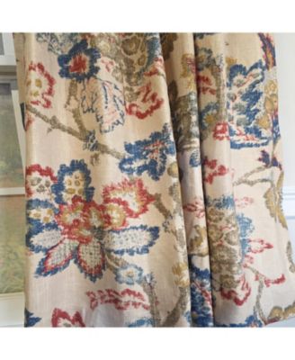 Silvia 100% Cotton Rod Pocket Window Curtain set of 2 Panels