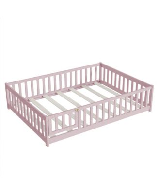 Floor Bed with Fence & Door