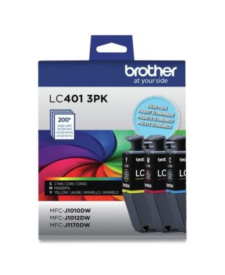 LC4013PKS 200 Page-Yield Ink - Cyan/Magenta/Yellow (3/Pack