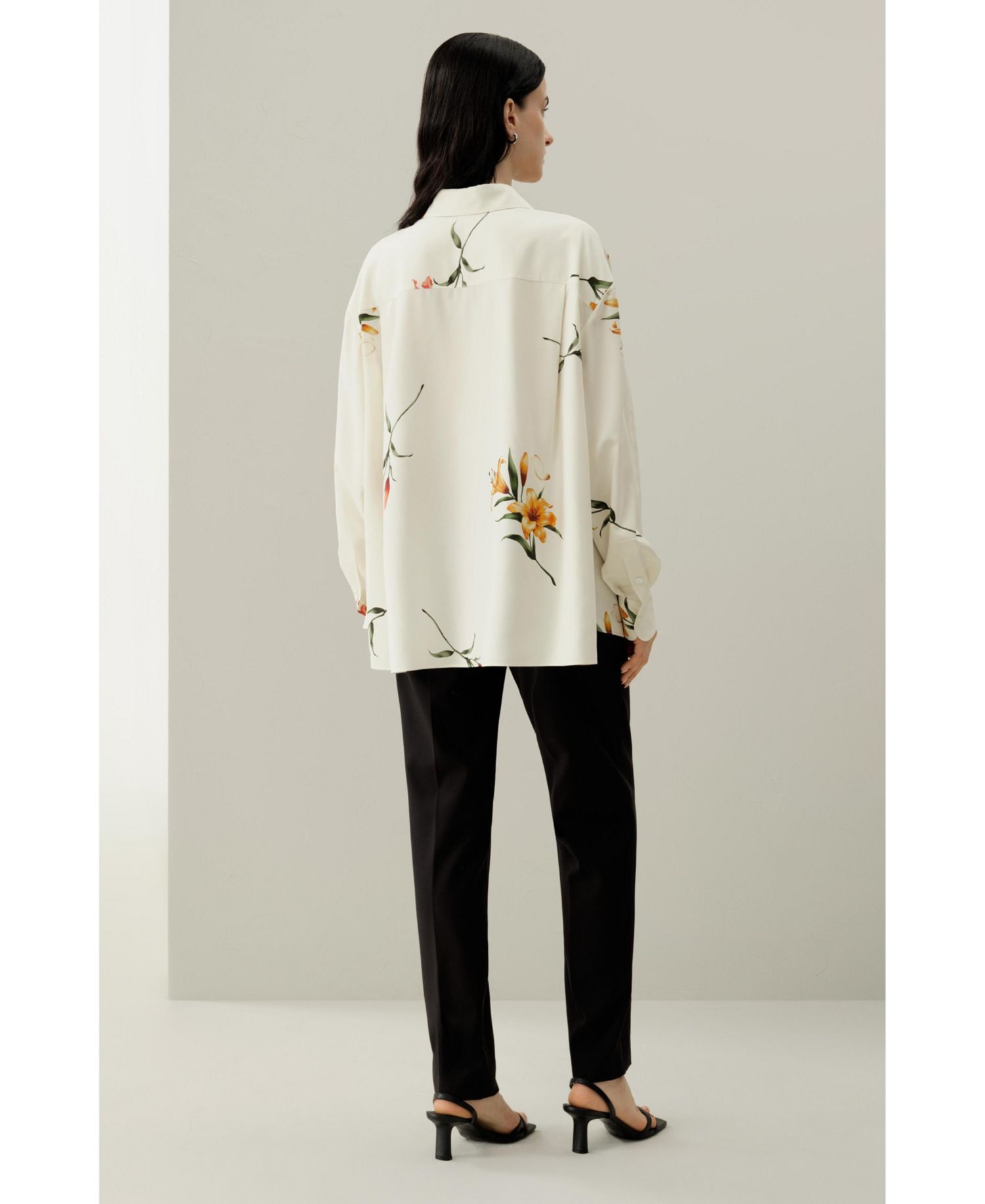 Women's Print Oversize Top