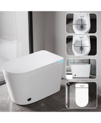 Smart Toilet With 110V High-end pulse | Instant heating | Antibacterial seat | Wireless remote control | Vortex flushing