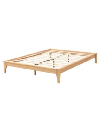 Bamboo Platform Bed Frame - Full Size, Easy Assembly