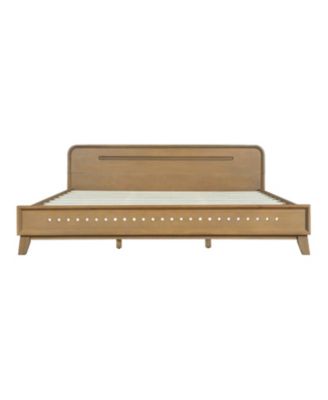  Pine Solid Wood King Bed