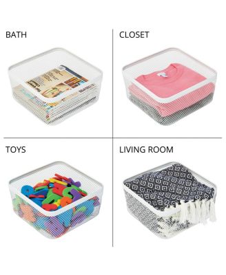 Metal Mesh Pantry Basket for Kitchen Storage - Set of 4