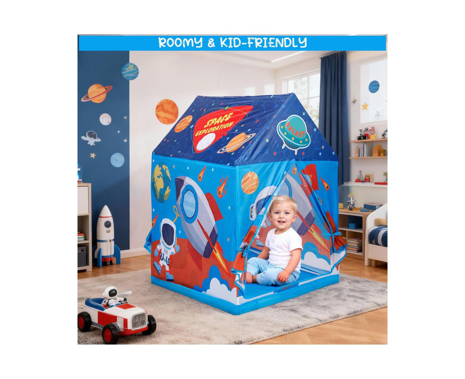 Space-Themed Play Tent