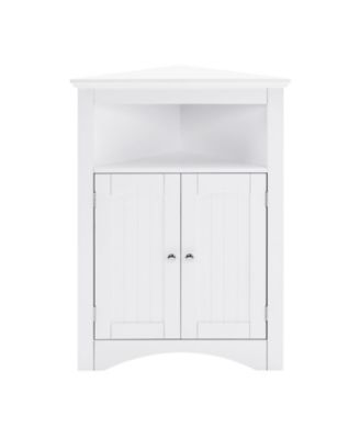  Corner Cabinet with Doors & Shelves
