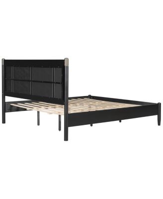  Solid Wood King Bed, No Box Spring Needed