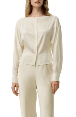 Women's Ying Jacquard Silk Blouse