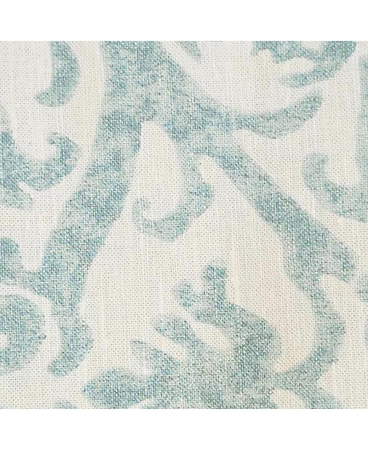 Rlf Home Flucky Regal 100% Cotton Rod Pocket Lined Window Valance 50" x 17"