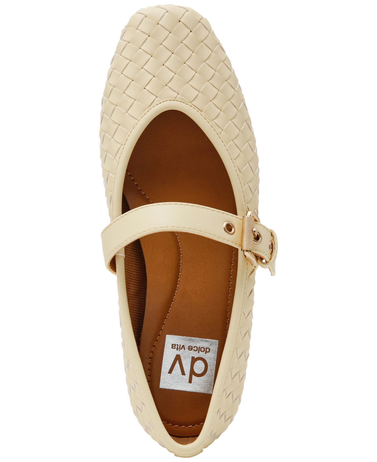 Dv Dolce Vita Women's Mulaney Woven Mary Jane Ballet Flats