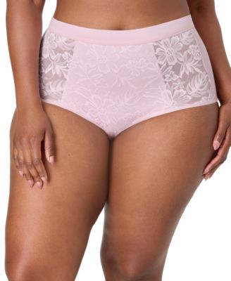 Women's Breathe Lace High-Rise Brief Underwear DFCLBF