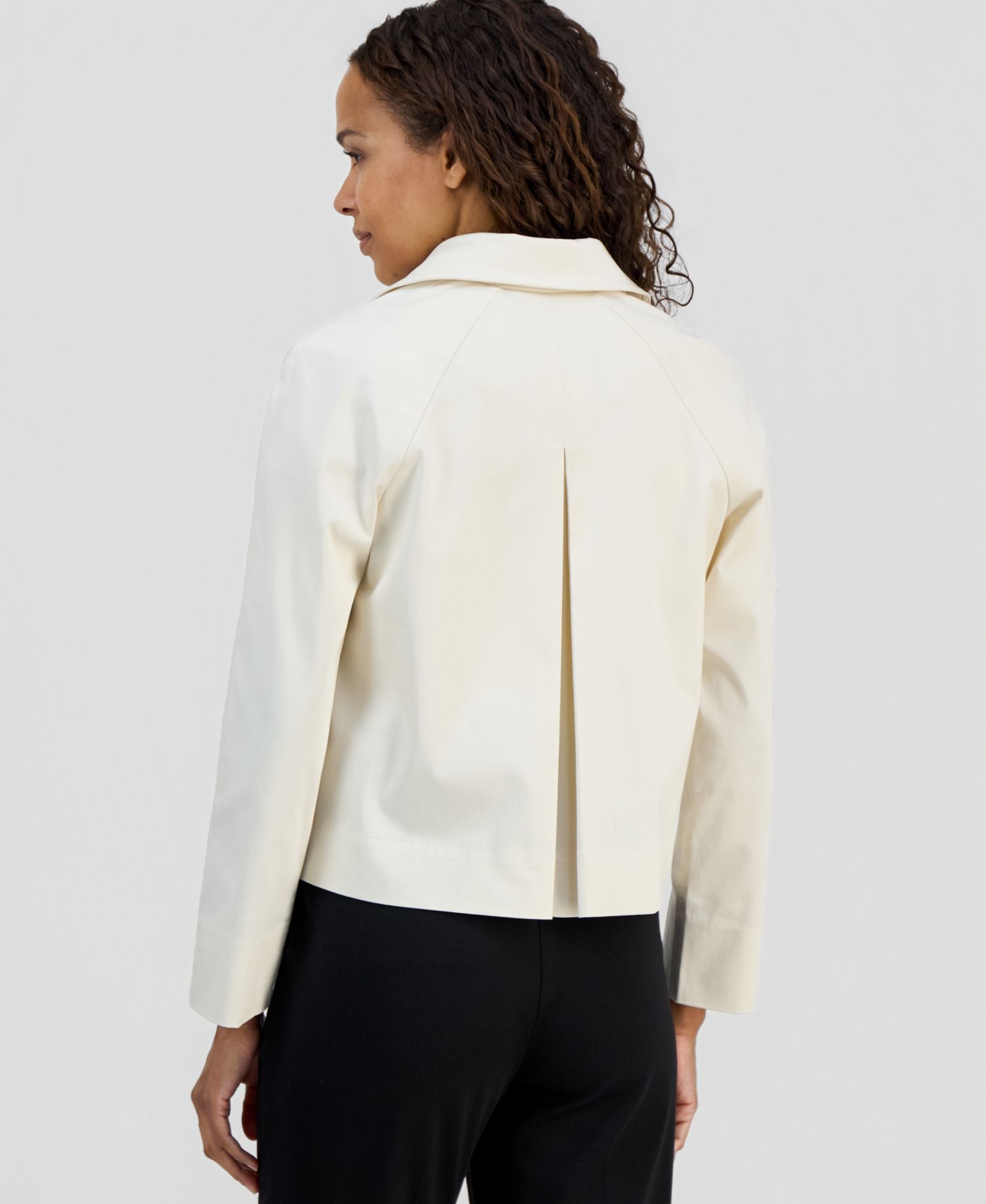 Women's Cropped Trench Jacket