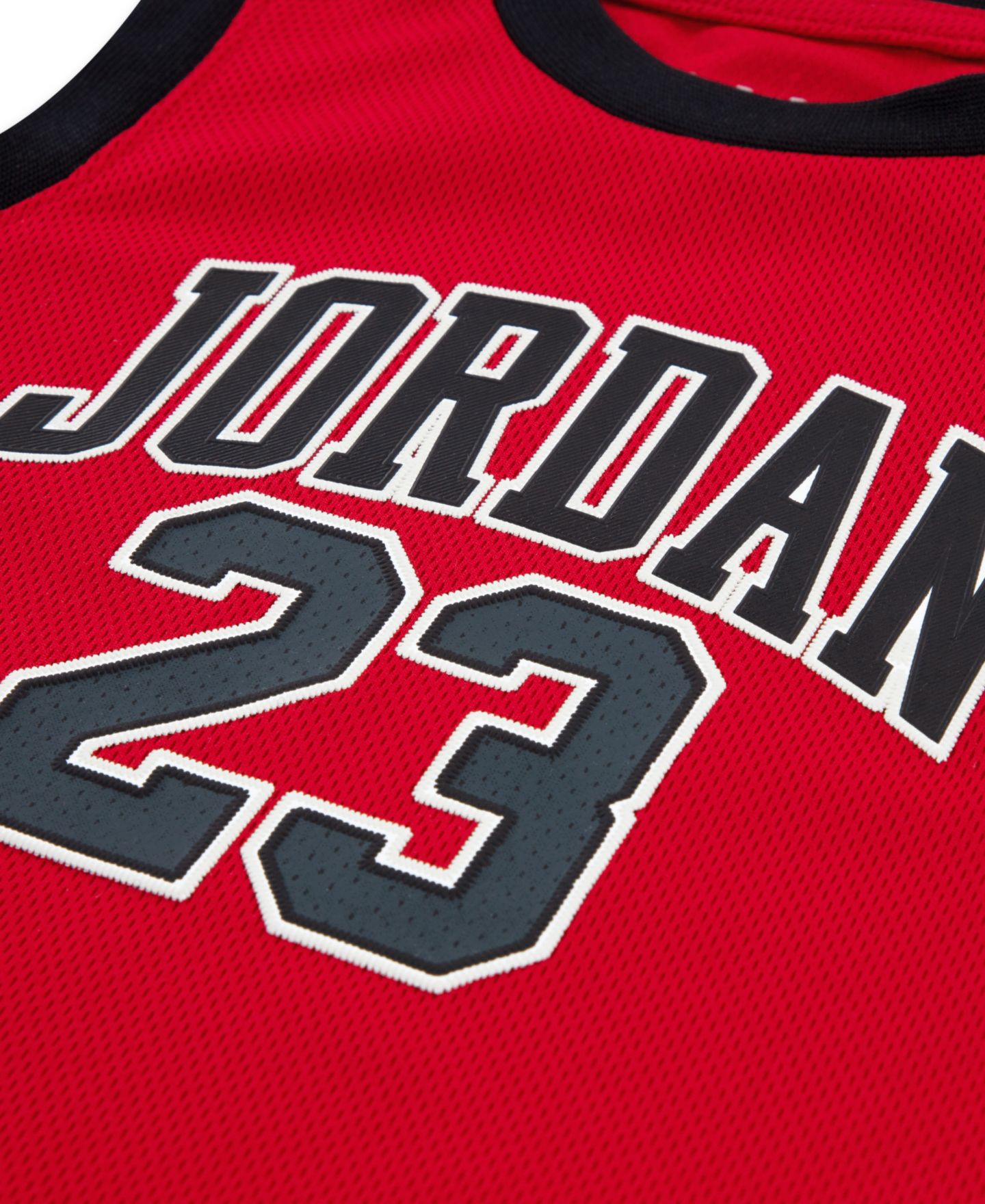 Детский комплект Jordan 23 для малышей: футболка из джерси и шорты, 2T-4T, цвет: Чёрный — фото 4
