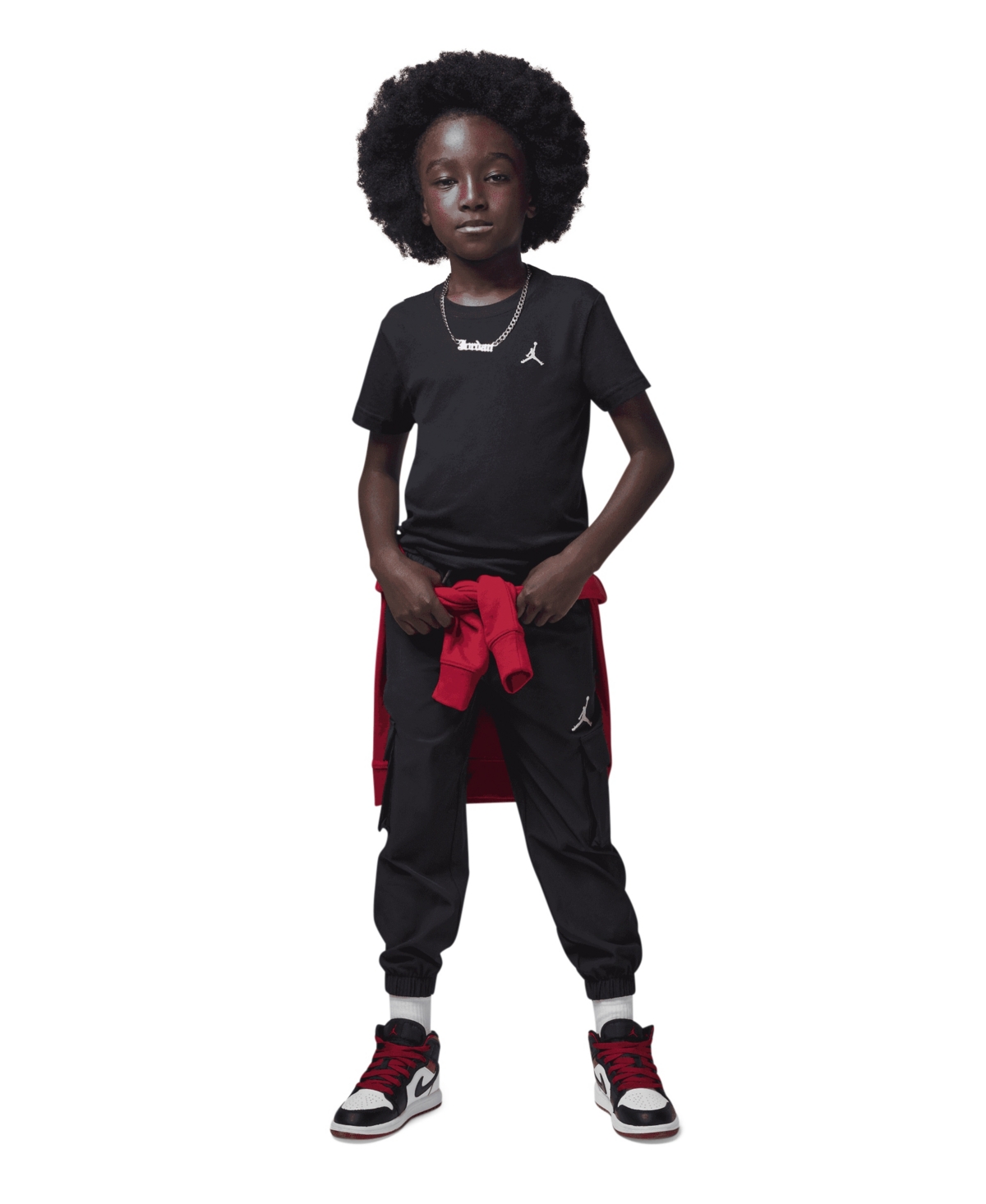 Jordan Boys 2T-7 Jumpman Air Embroidered Short Sleeve T-Shirt