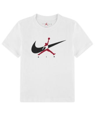 Boys' 4-7 Jumpman Swoosh Intersection Crewneck T-Shirt