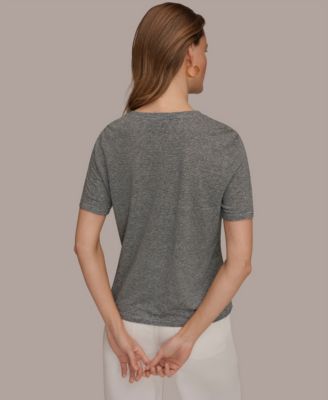 Women's Striped Short-Sleeve T-Shirt