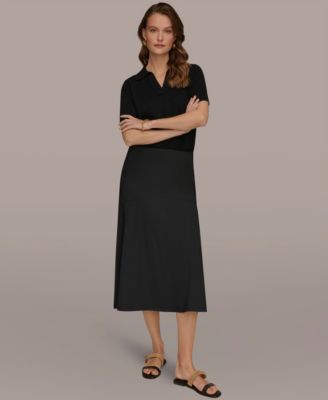 Women's Flare High-Low Skirt