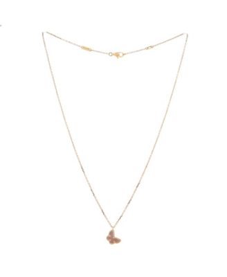 Sweet Alhambra Butterfly Pendant Necklace