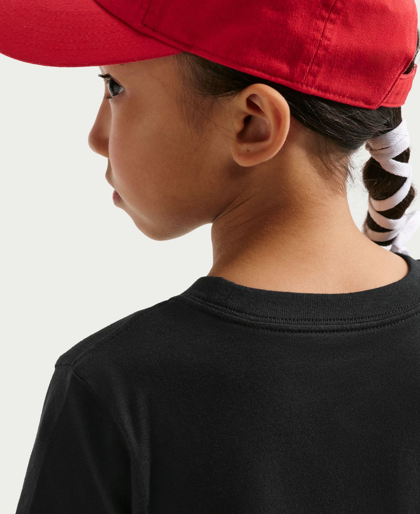 Детская футболка Nike Sportswear Boxy Short-Sleeve T-Shirt, цвет: Чёрный — фото 5