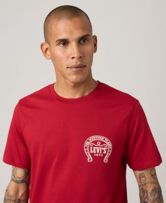 Men's Classic Short-Sleeve Graphic Crewneck T-Shirt