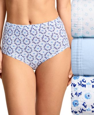 Women's Elance Brief 3 Pack Underwear 1484, 1486 Extended Sizes