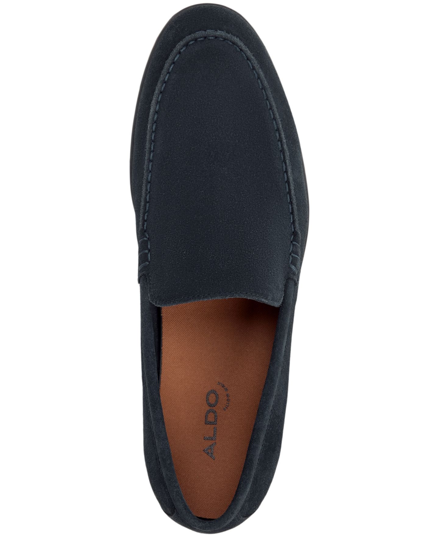 Мужские туфли ALDO Mariner Leather Slip-On, цвет: Тёмно-синий — фото 4