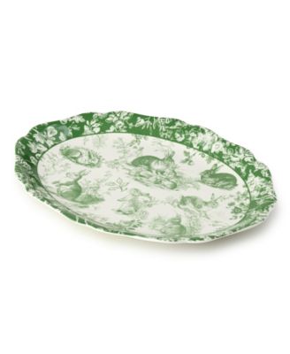 Le Jardin Oval Platter